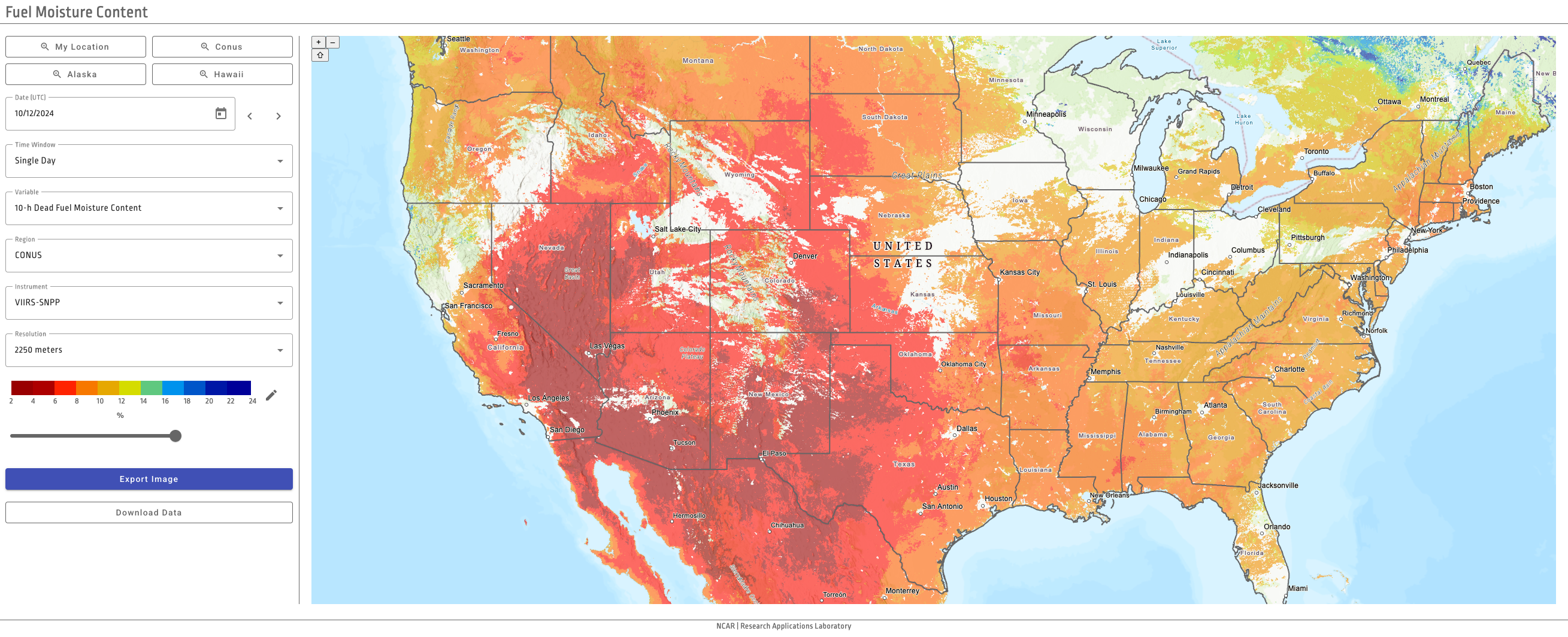 Fuel Moisture Content Retrievals