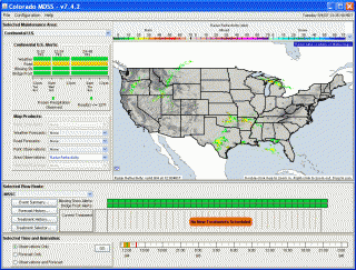 CONUS radar view CONUS radar view